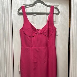 NWT Bardot size 10 corseted midi dress